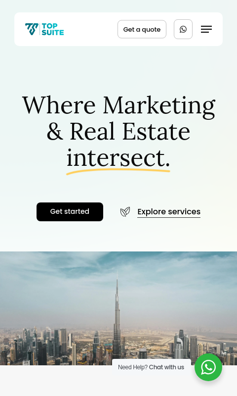 Top Suite للتسويق والعقارات